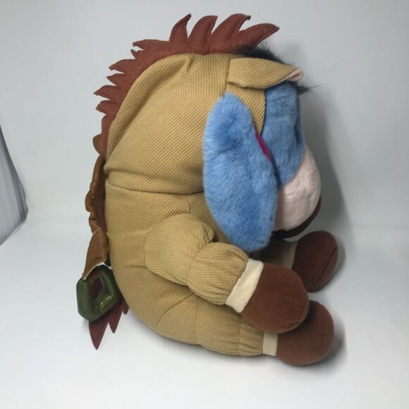 Disney Eeyore Dressed as Bullseye from Toy Story Plush Stuffed Animal 12" Medium - Picture 4 of 16